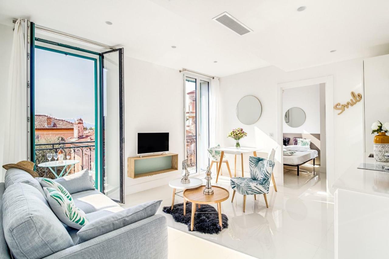 Apartamento New ! Sea View Design + Balcony 203 Villefranche-sur-Mer Exterior foto